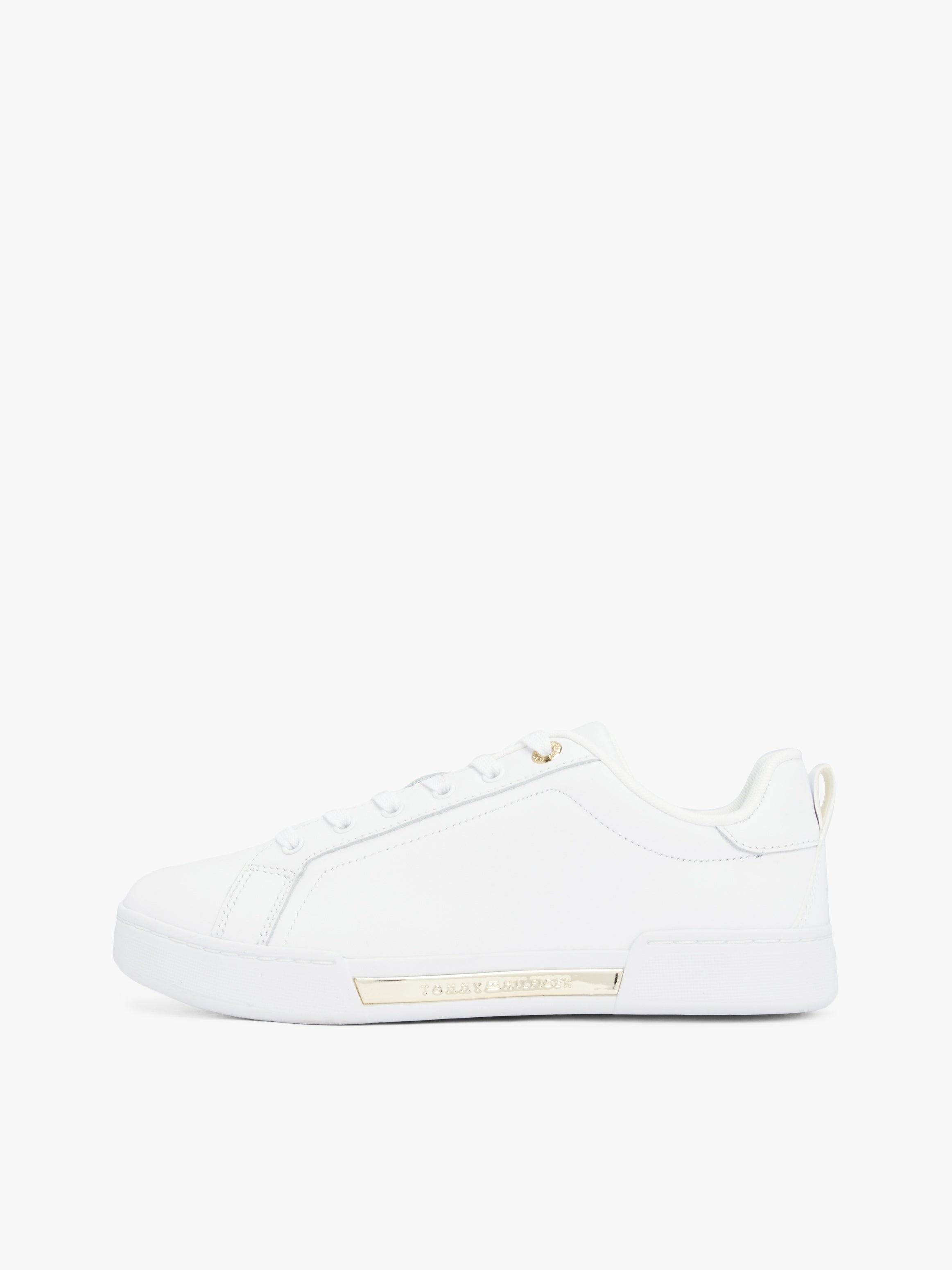 Theur Leder Sneaker Herren Weiß