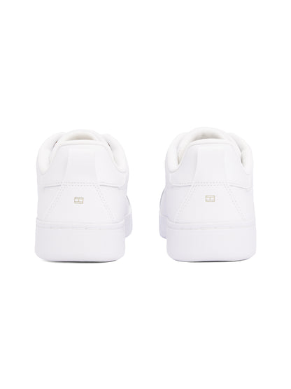Theur Leder Sneaker Herren Weiß