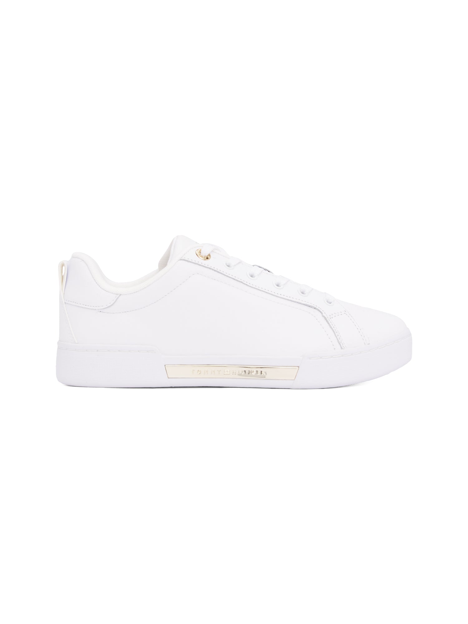 Theur Leder Sneaker Herren Weiß