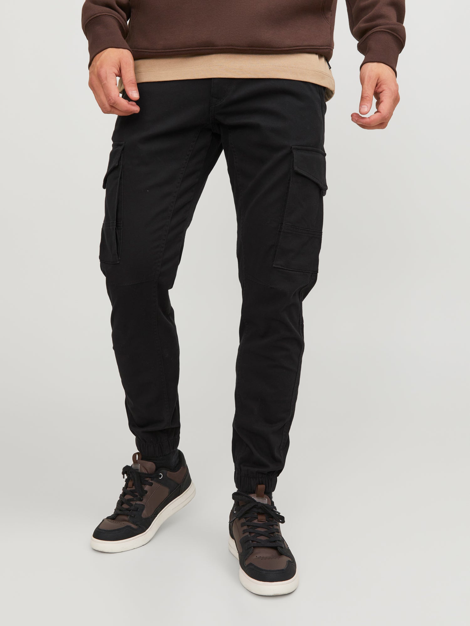 Bestseller Cargo-Hose Herren Robust Slim Fit