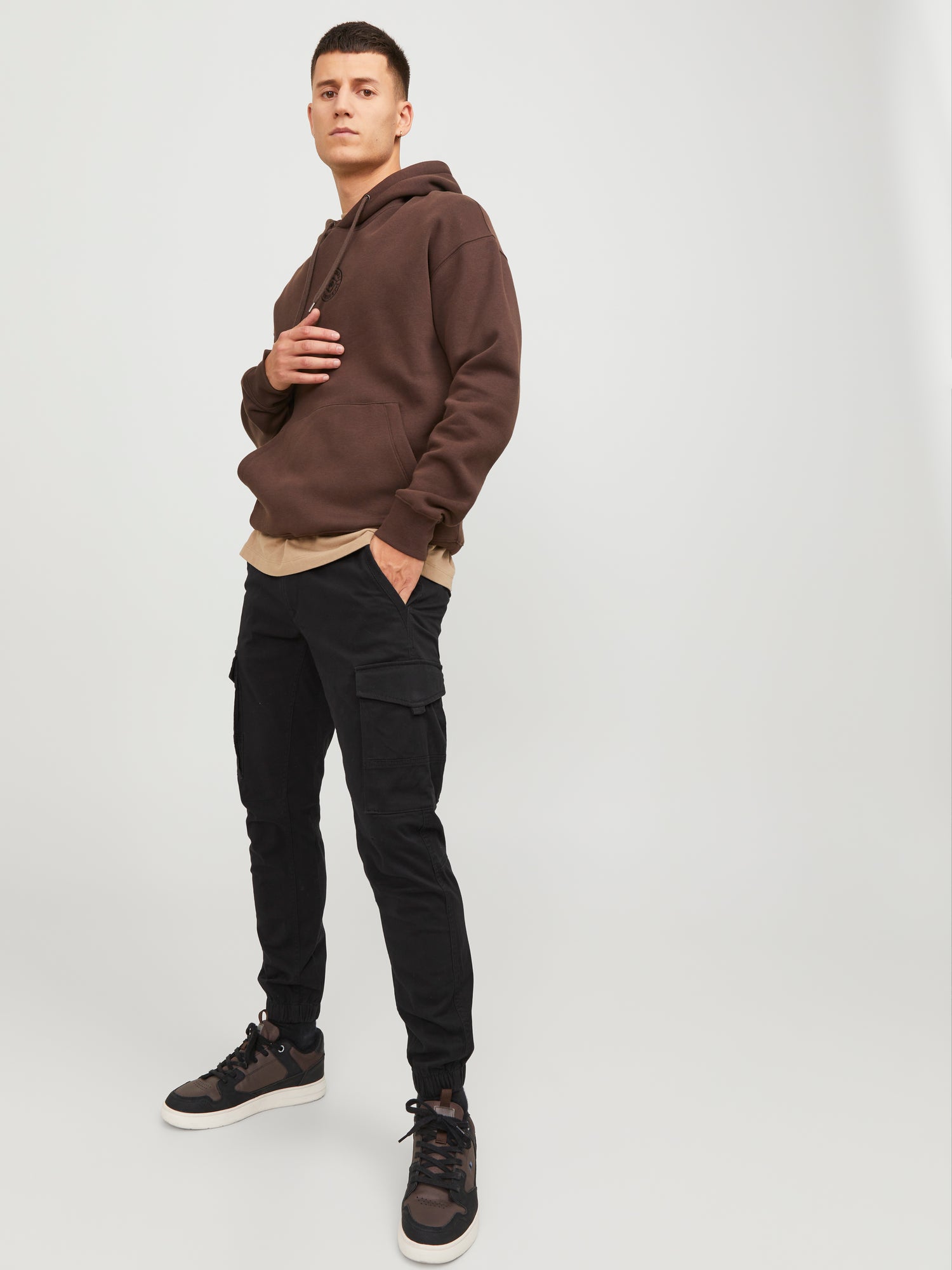 Bestseller Cargo-Hose Herren Robust Slim Fit