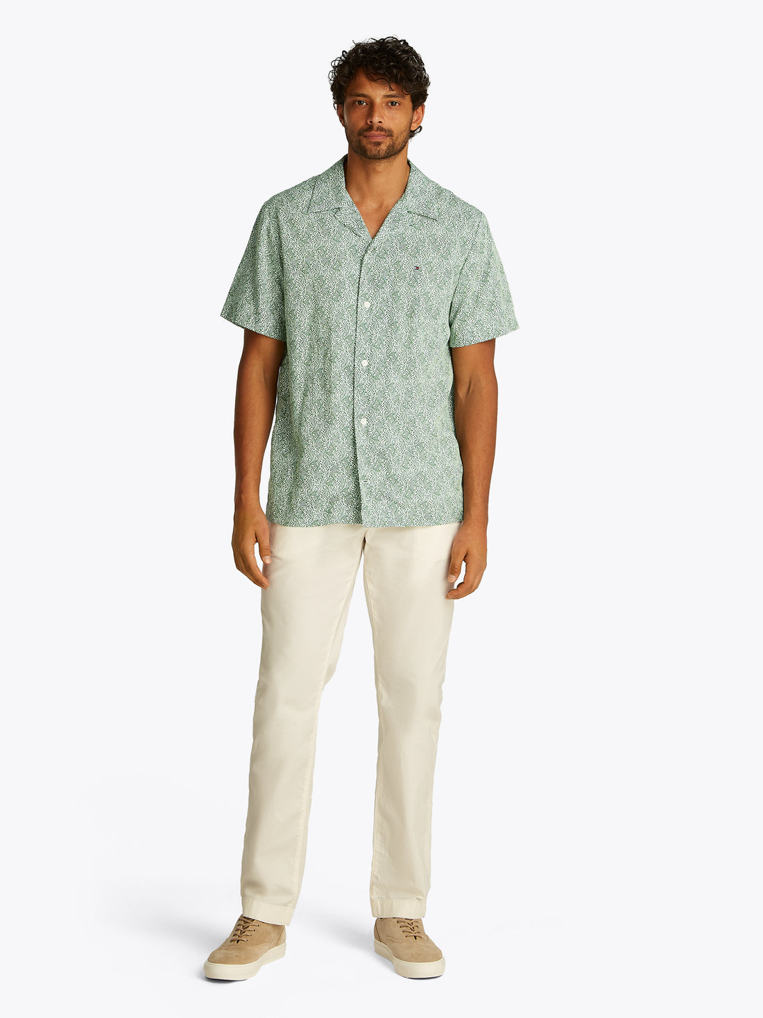 Theur Modal T-Shirt Herren Grün