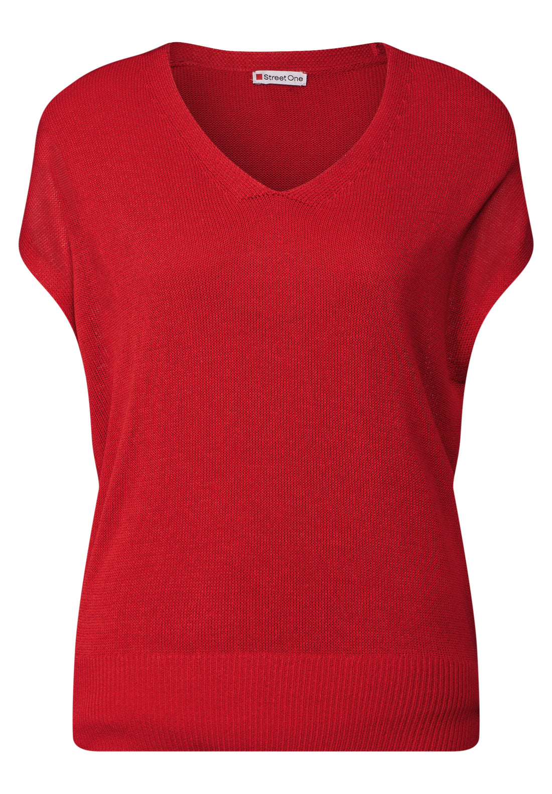 Street One ärmelloser Strickpullover Damen lässige Passform