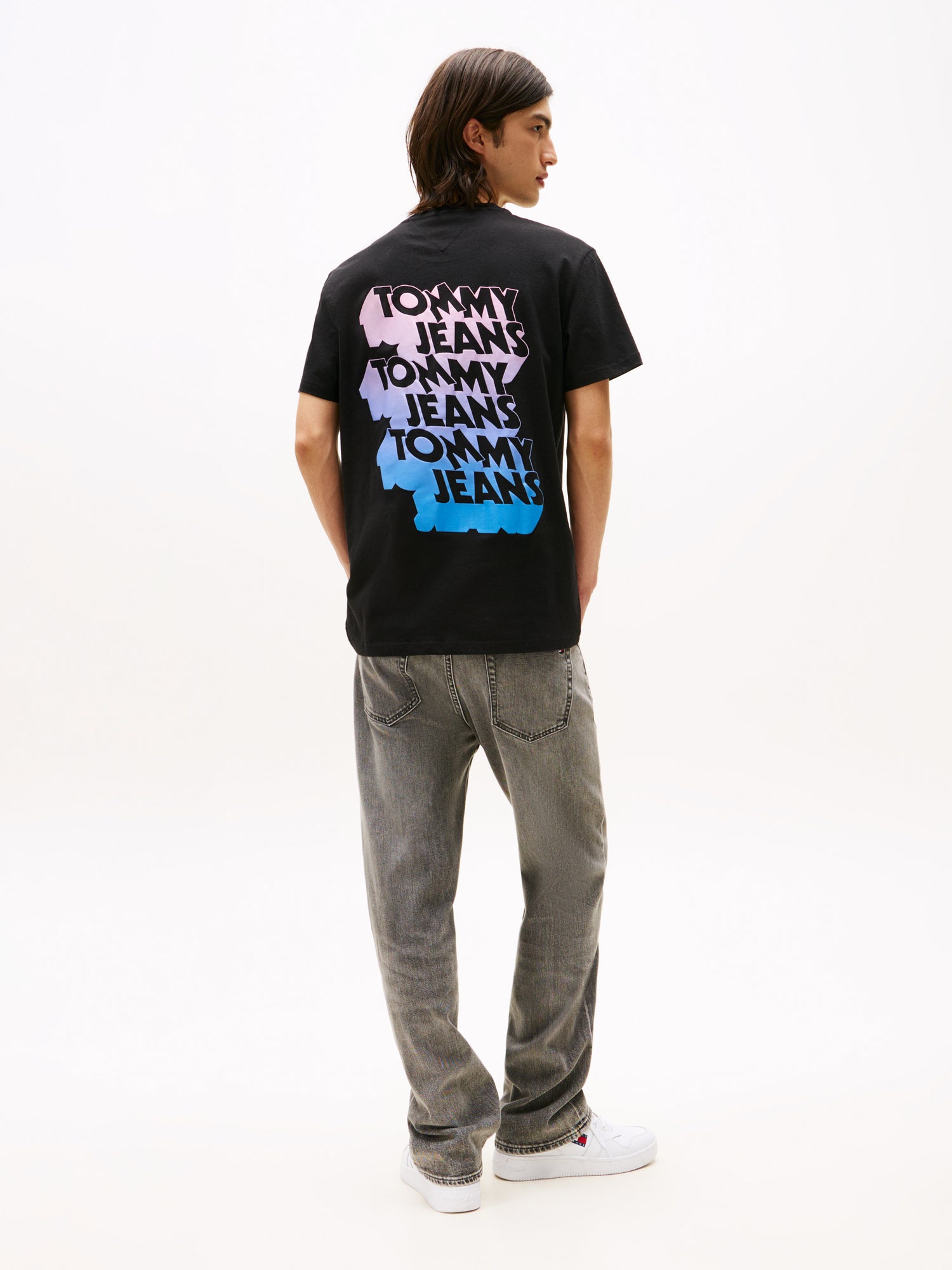 Theur Basic T-Shirt Herren Schwarz