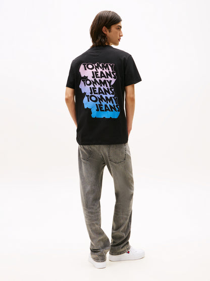 Theur Basic T-Shirt Herren Schwarz