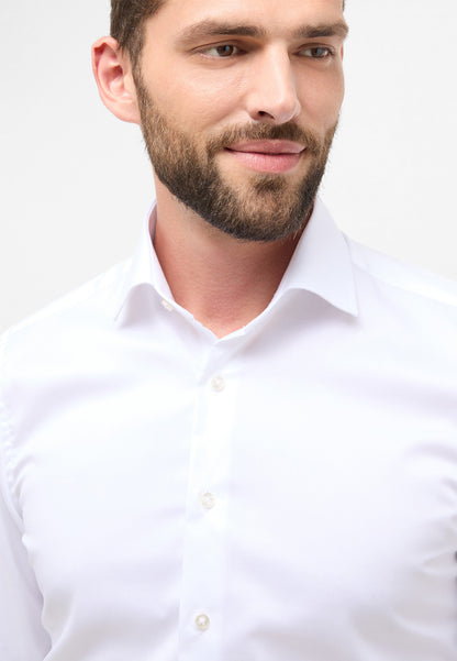 ETERNA LUXURY SHIRT - Slim Fit Herrenhemd mit Twill aus 100% Baumwolle