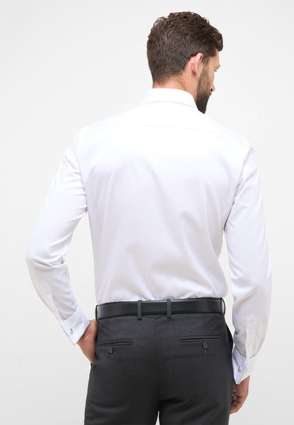 ETERNA LUXURY SHIRT - Slim Fit Herrenhemd mit Twill aus 100% Baumwolle