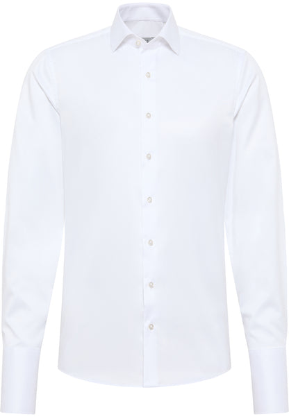 ETERNA LUXURY SHIRT - Slim Fit Herrenhemd mit Twill aus 100% Baumwolle