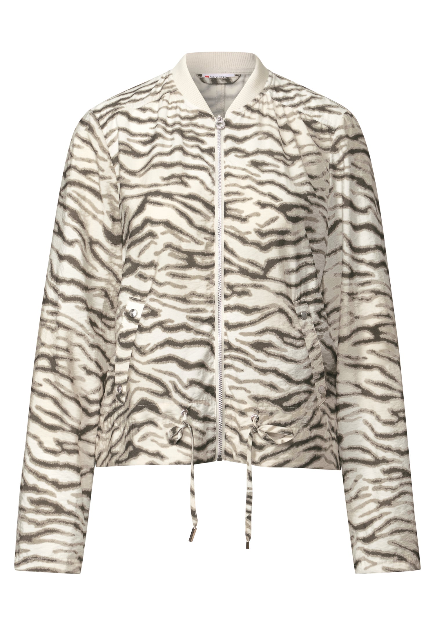 Street One Blouson Damen Leichte Jacke Gemustert