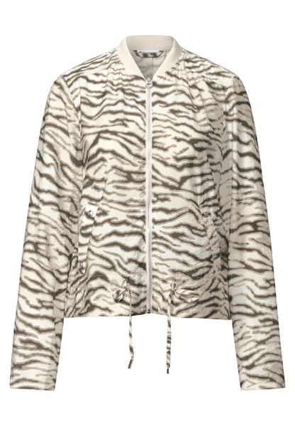 Street One Blouson Damen Leichte Jacke Gemustert
