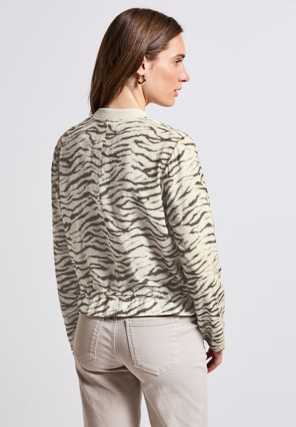 Street One Blouson Damen Leichte Jacke Gemustert