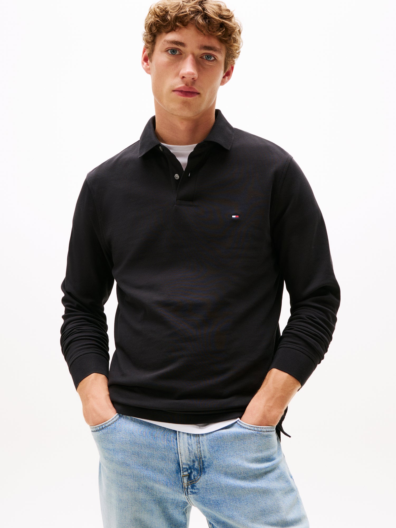 Sportswear Division 1985 REGULAR LS POLO für Männer in zeitloser Eleganz
