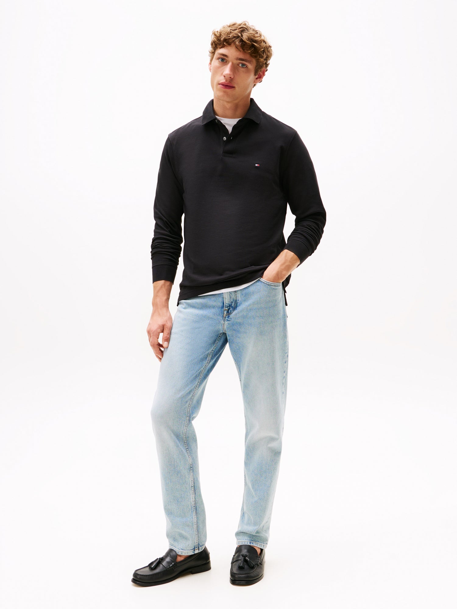 Sportswear Division 1985 REGULAR LS POLO für Männer in zeitloser Eleganz