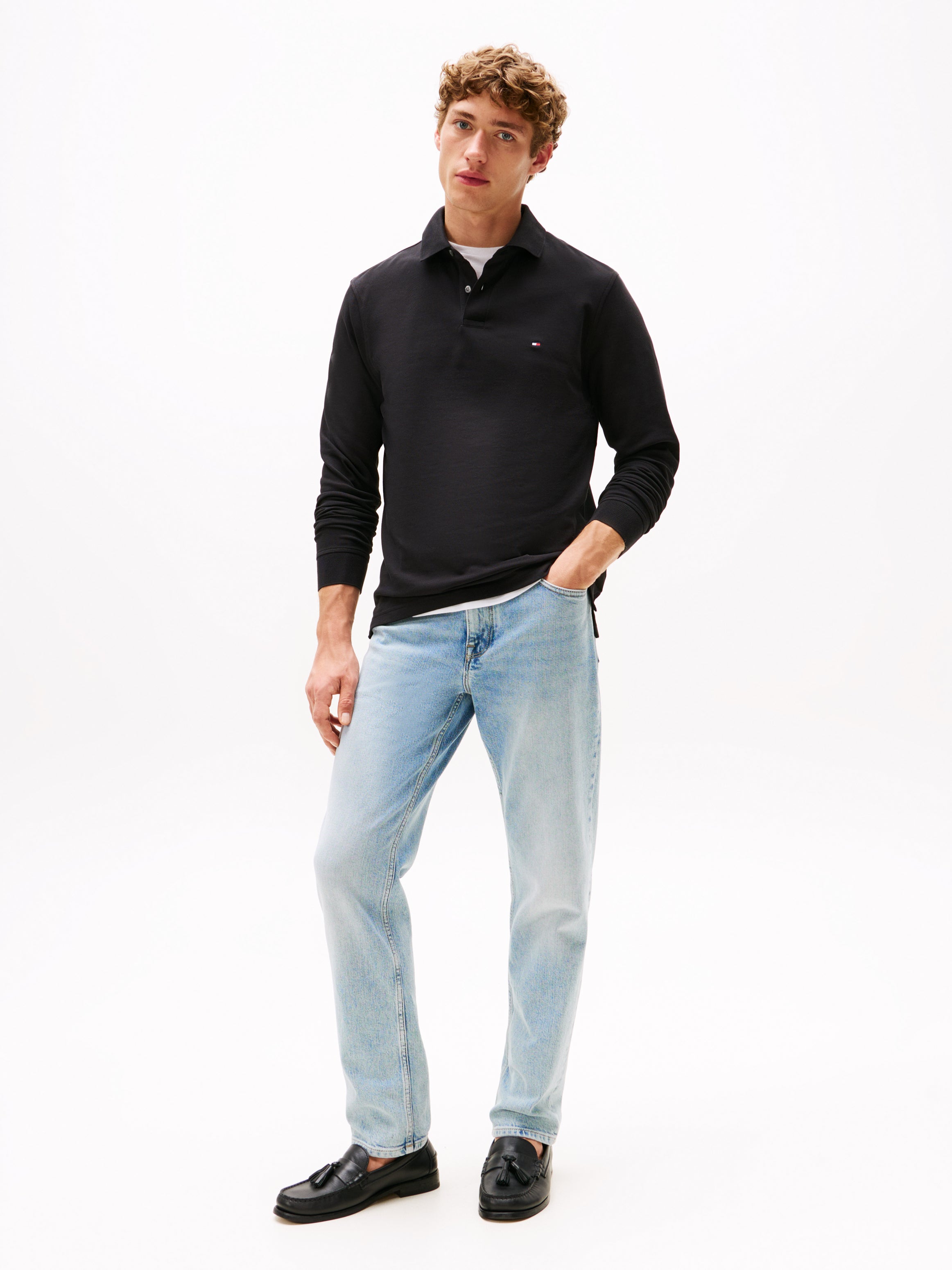 Sportswear Division 1985 REGULAR LS POLO für Männer in zeitloser Eleganz