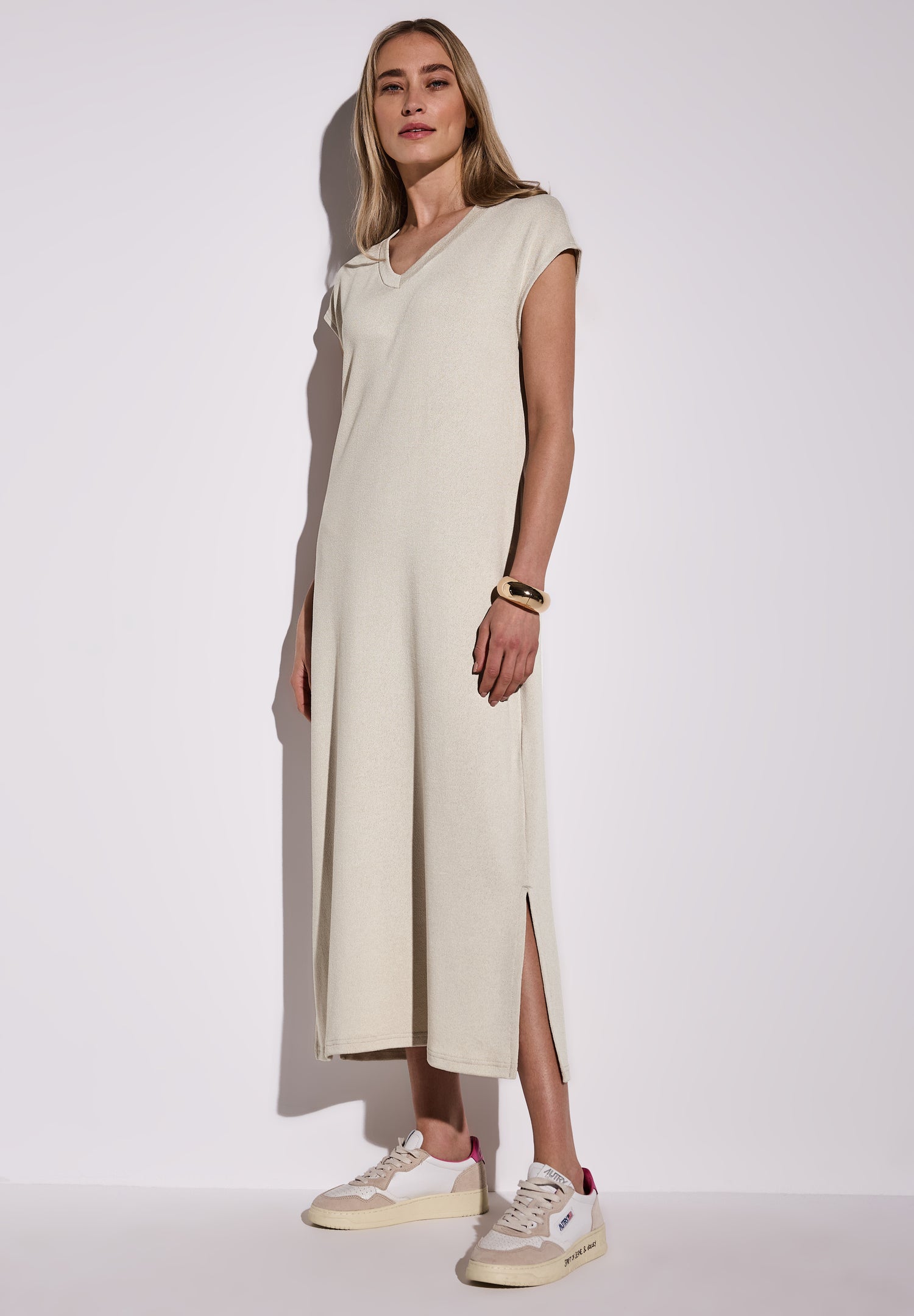 Strick-Look Kleid
