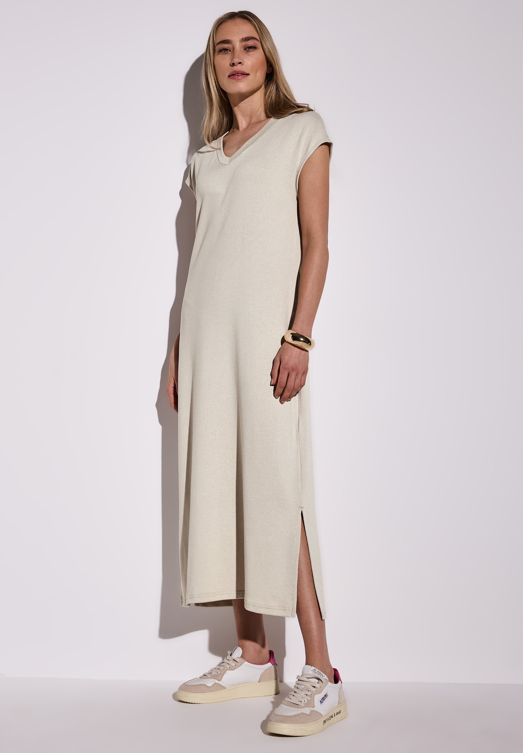 Strick-Look Kleid
