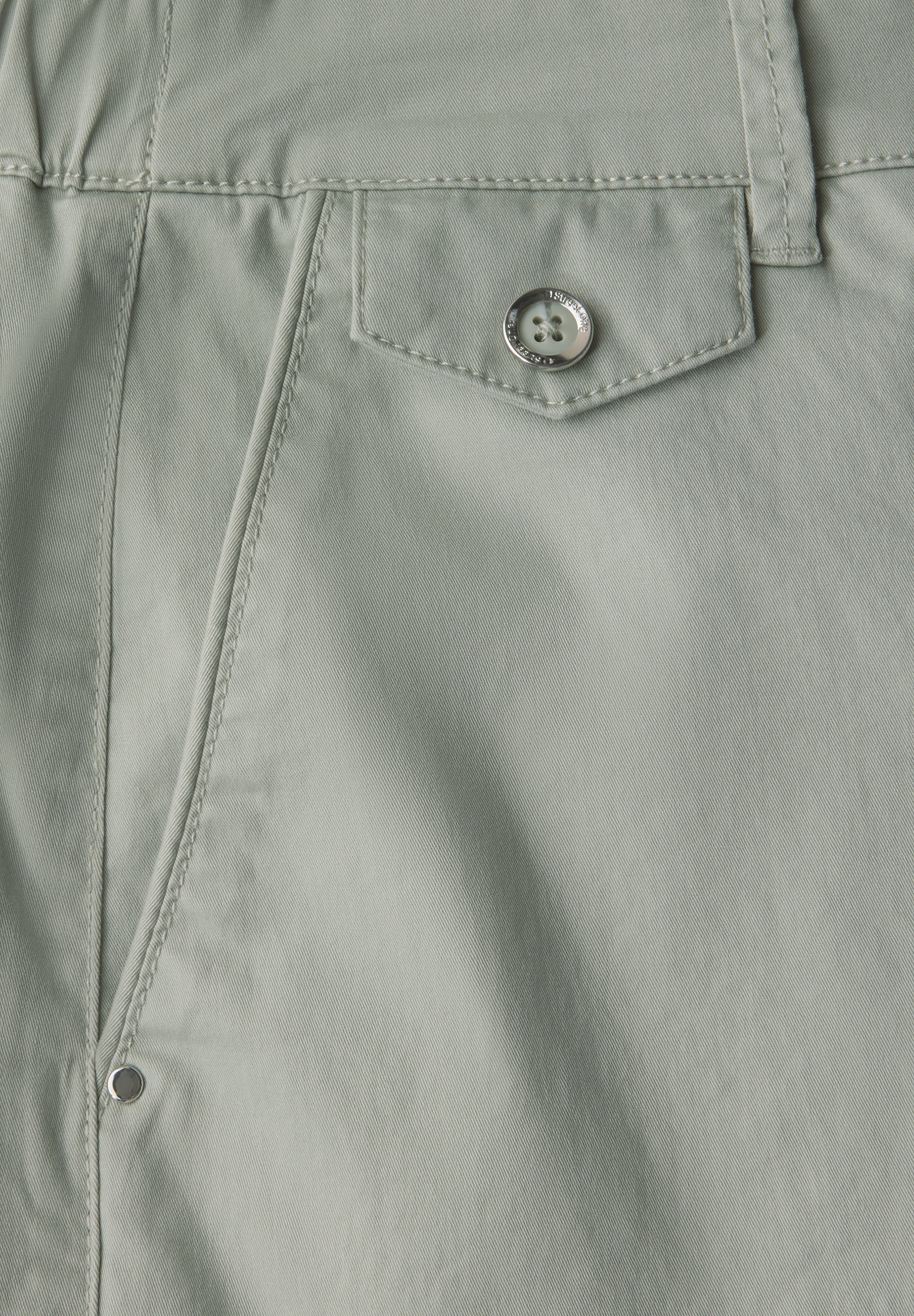 Street One Damen Chino Shorts Casual Fit Baumwollmix