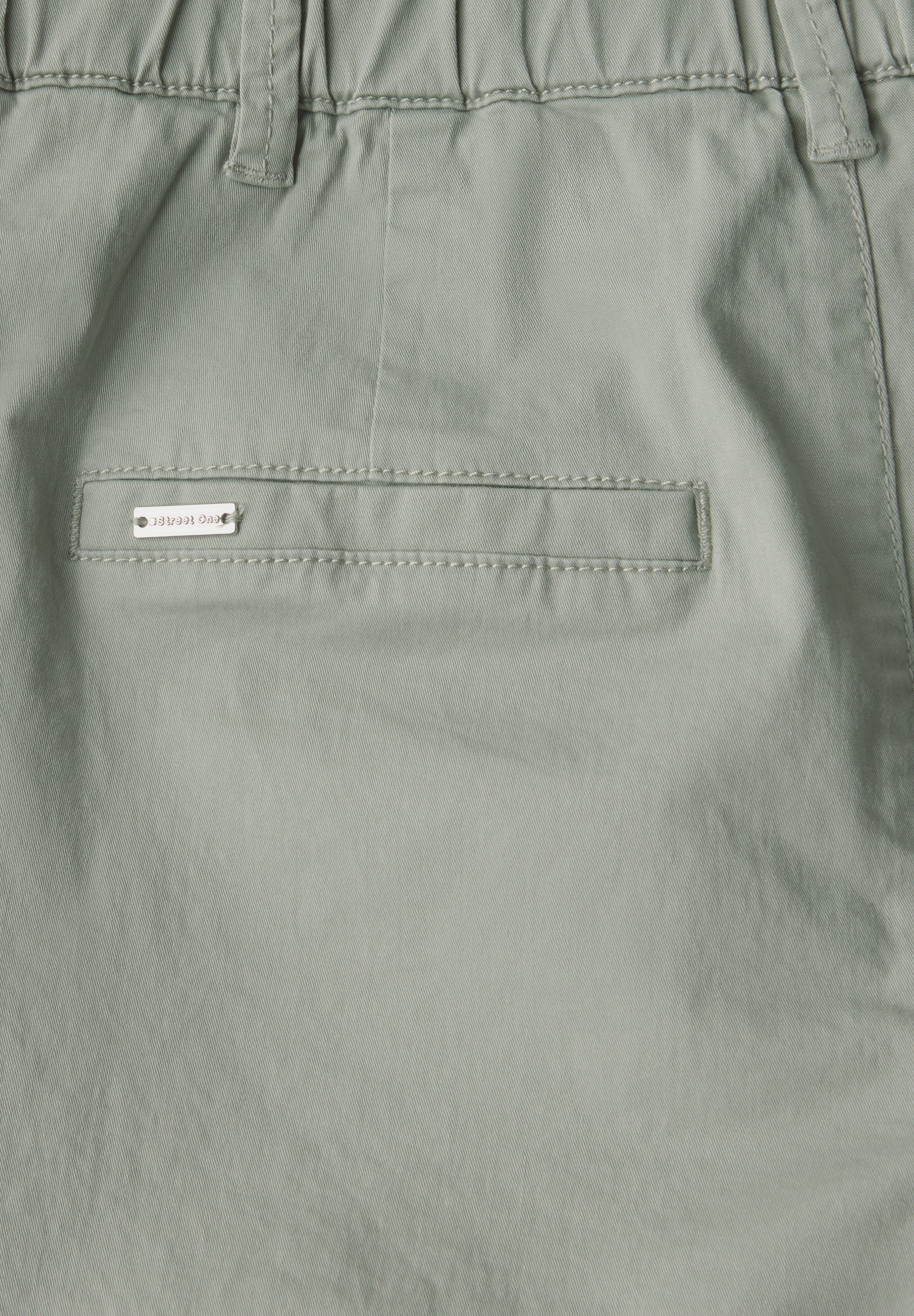 Street One Damen Chino Shorts Casual Fit Baumwollmix