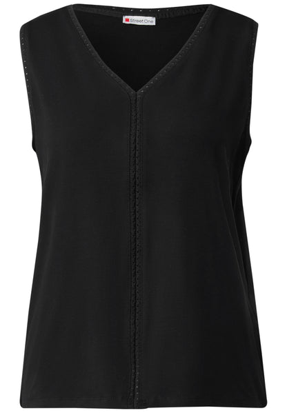Street One Leichtes Top Damen Schwarz
