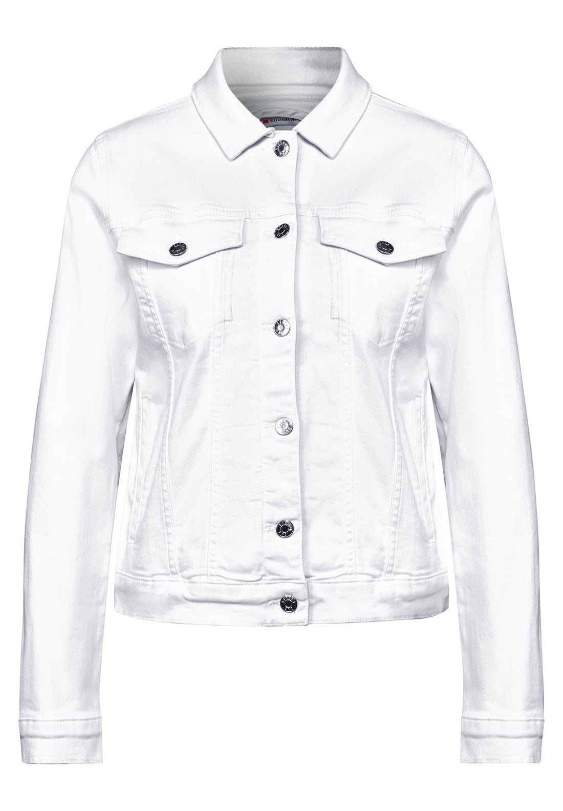 Street One Jeansjacke Damen Zeitloser Look Stretch Baumwolle