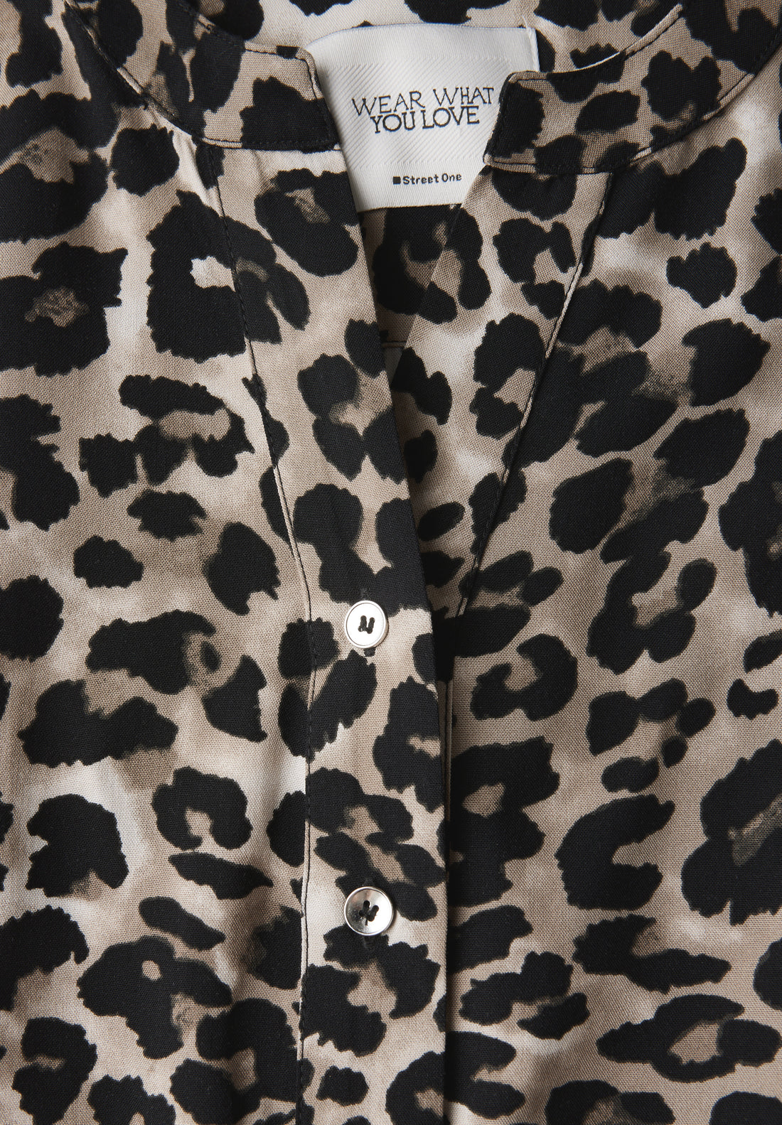 Jumpsuit mit Leo-Muster