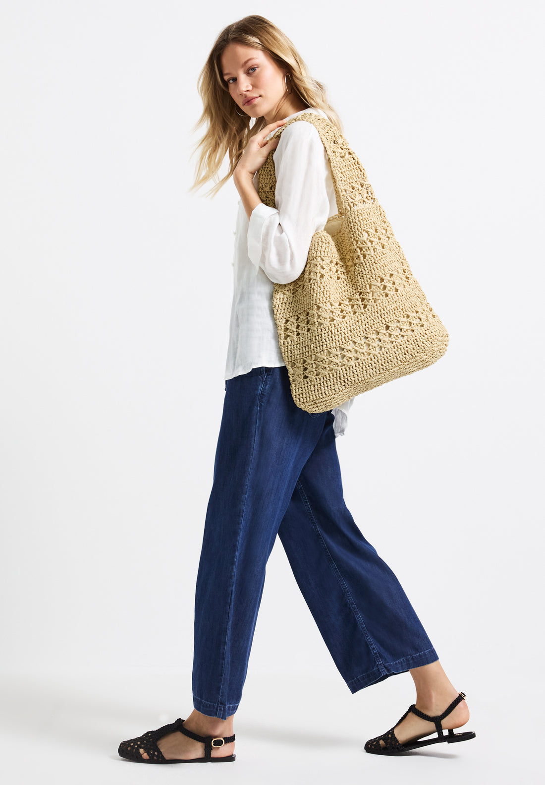 Street One Handtasche im Macrame-Look Damen Sommer Style