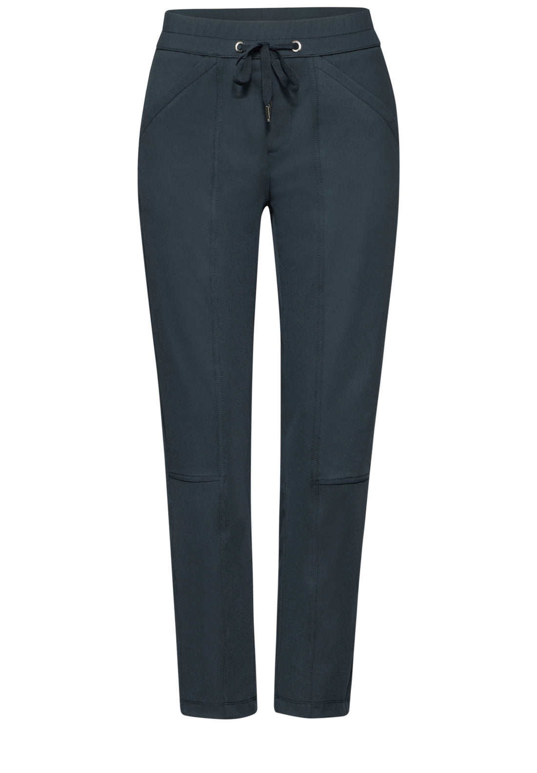 Street One Loose Fit Damen Hose Bonny Mid Waist Slim Legs