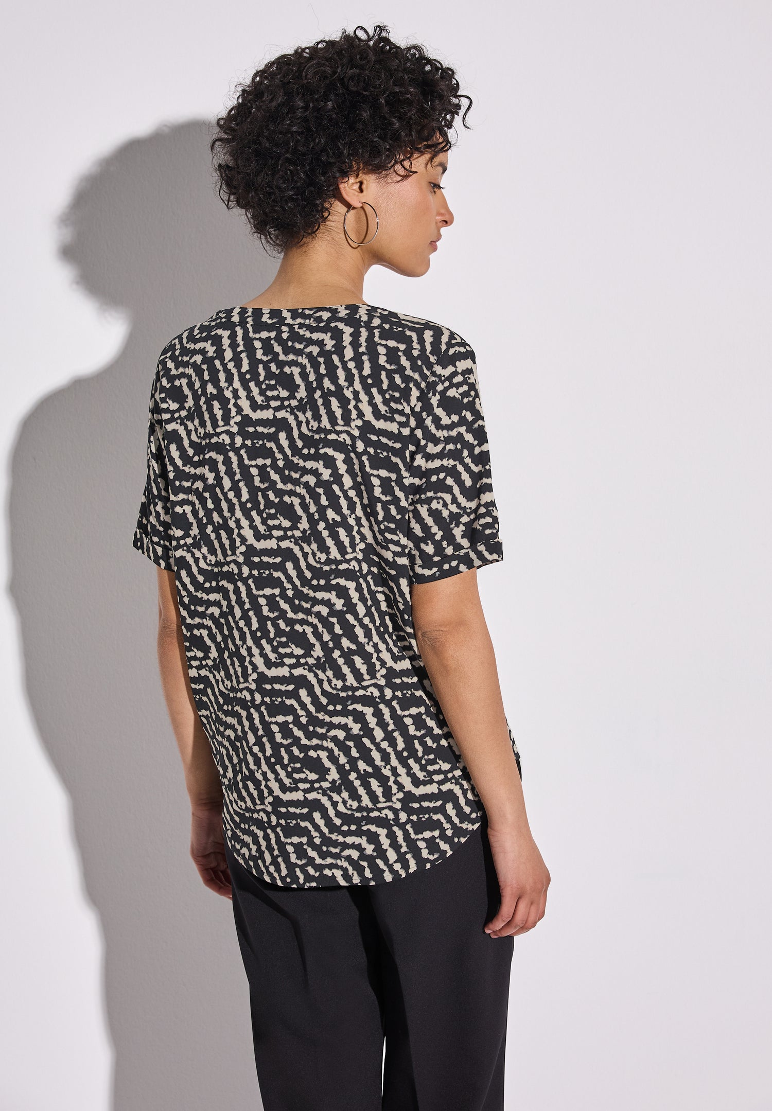 Street One Damenbluse Kurzarm Lässiger Chic