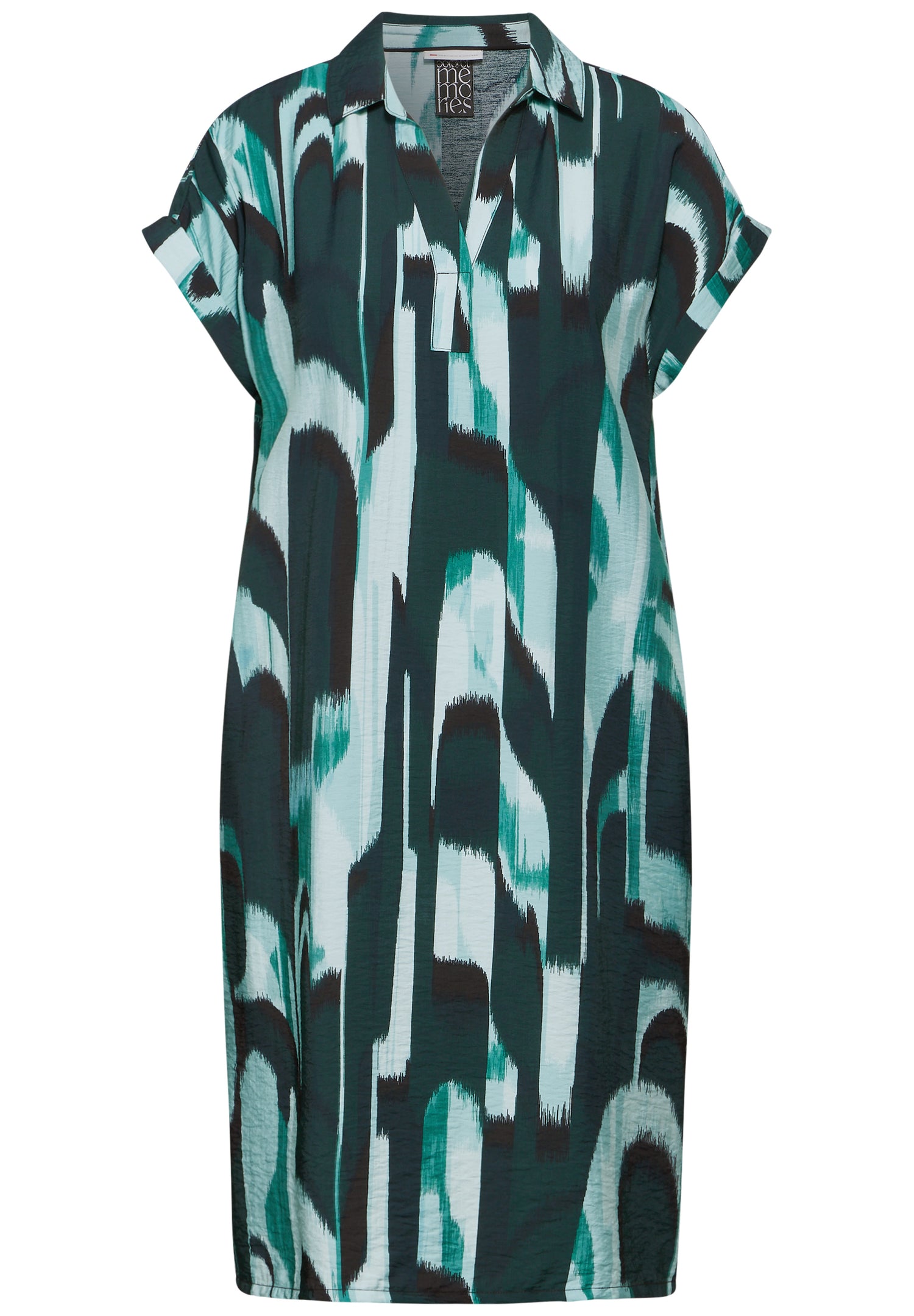 Street One Knielanges Blusen-Kleid Damen Bequem Luftig Sommerlich