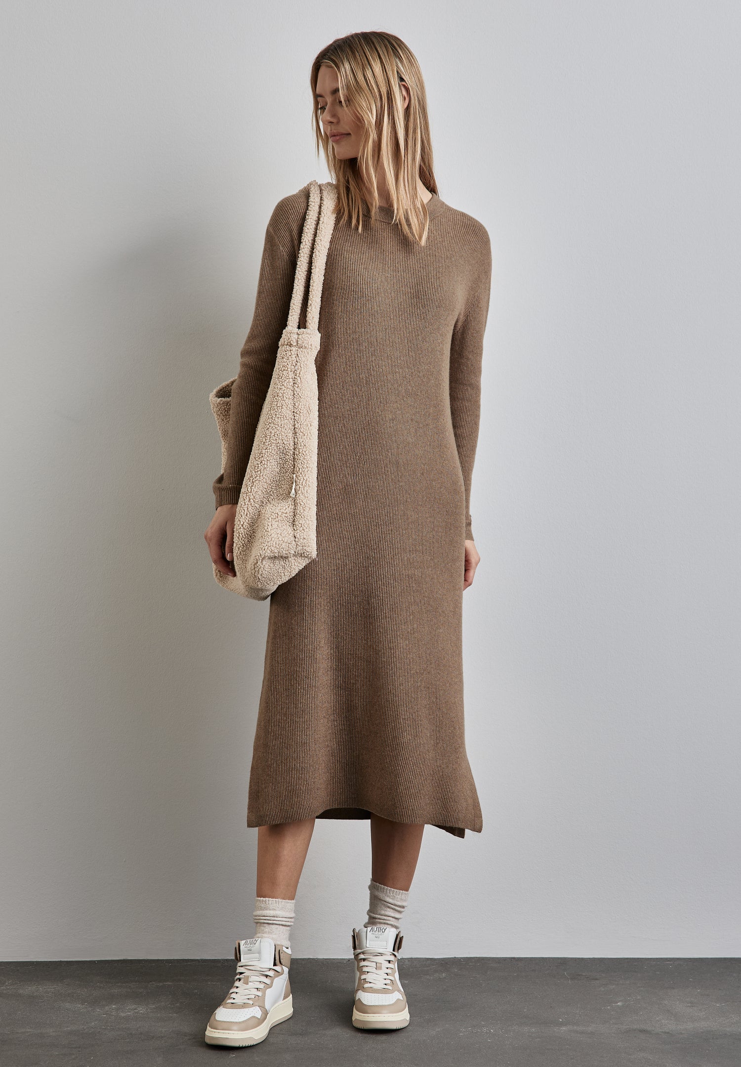 Street One Strickkleid Maxikleid Damen Kuschelig Weich