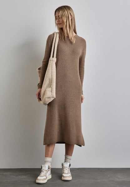 Street One Strickkleid Maxikleid Damen Kuschelig Weich