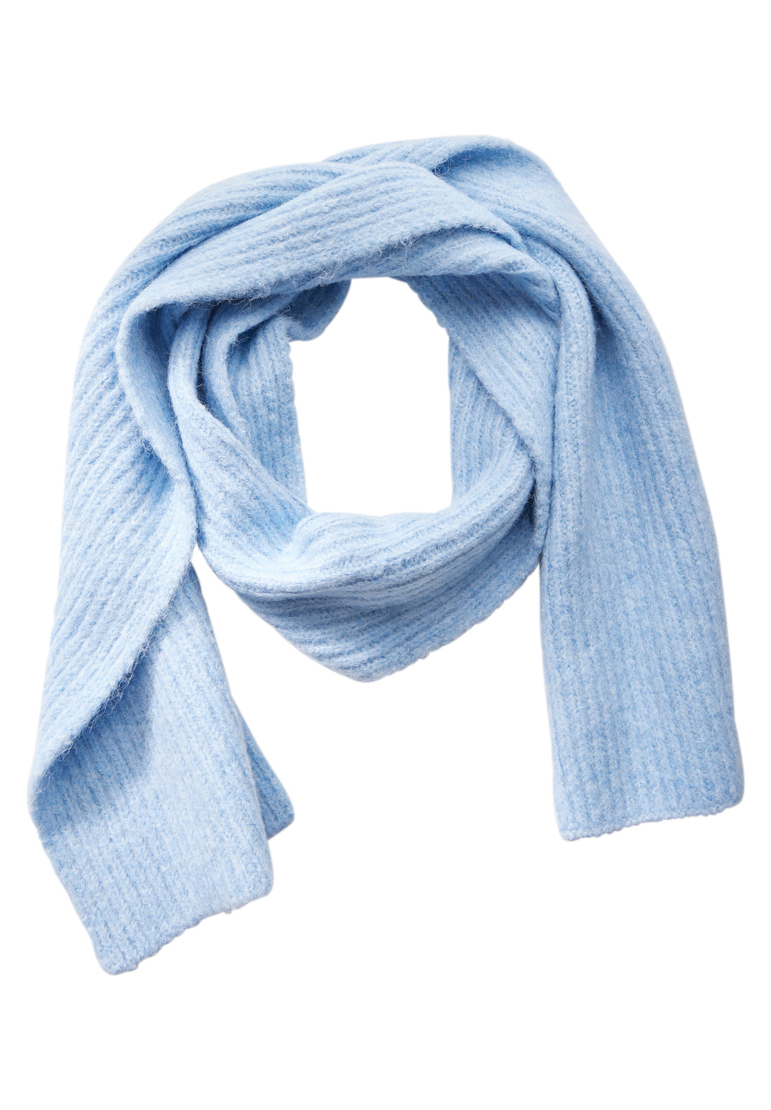 Street One Damen Strickschal Melange-Look Kuschelig