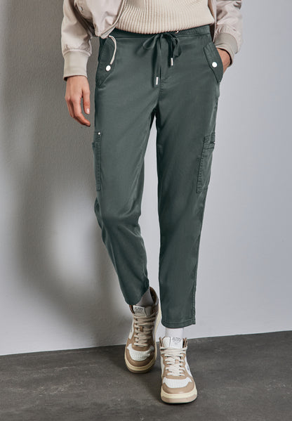 Street One Cargo Hose Bonny Damen Bequeme Slim Fit Hose