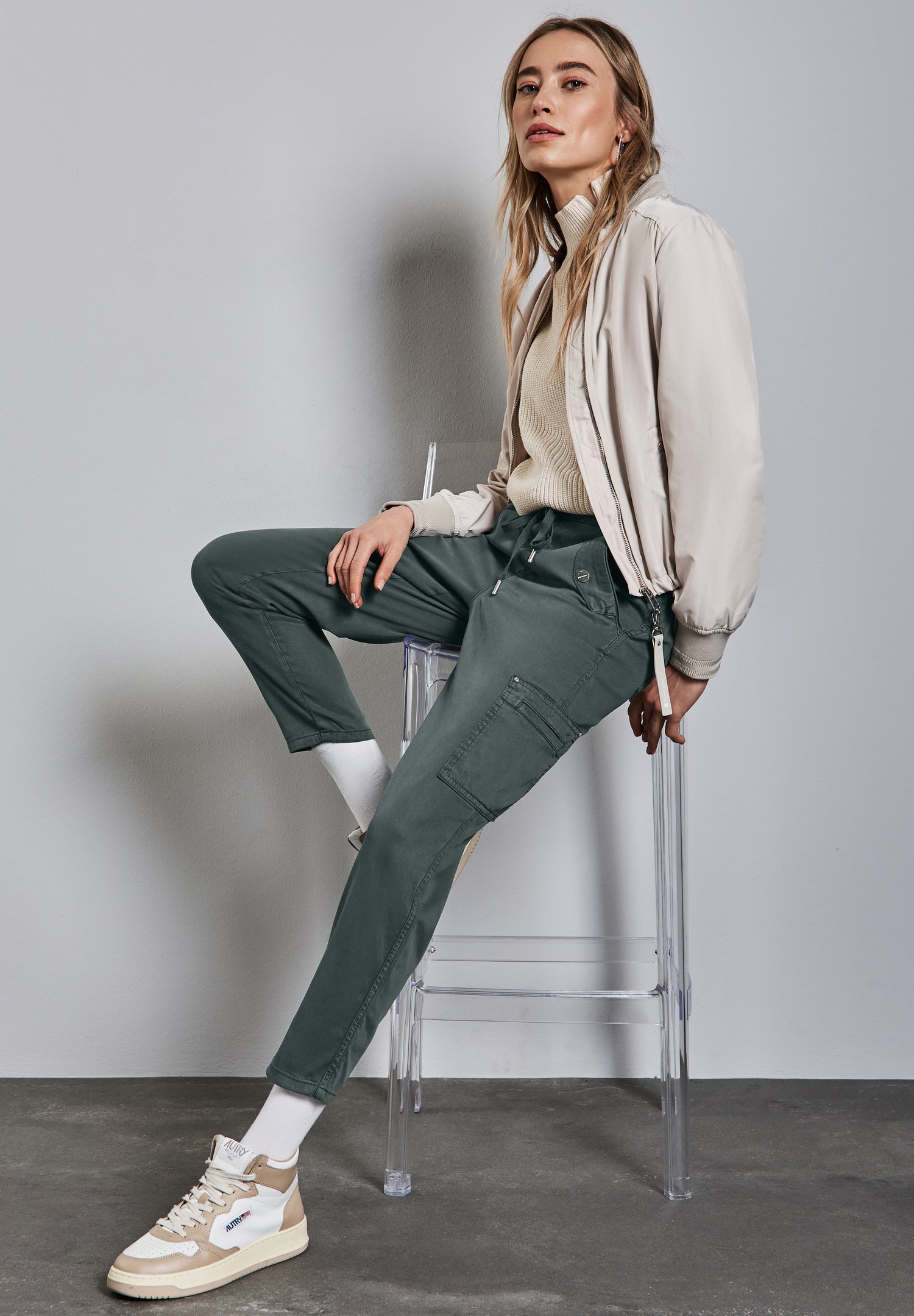 Street One Cargo Hose Bonny Damen Bequeme Slim Fit Hose