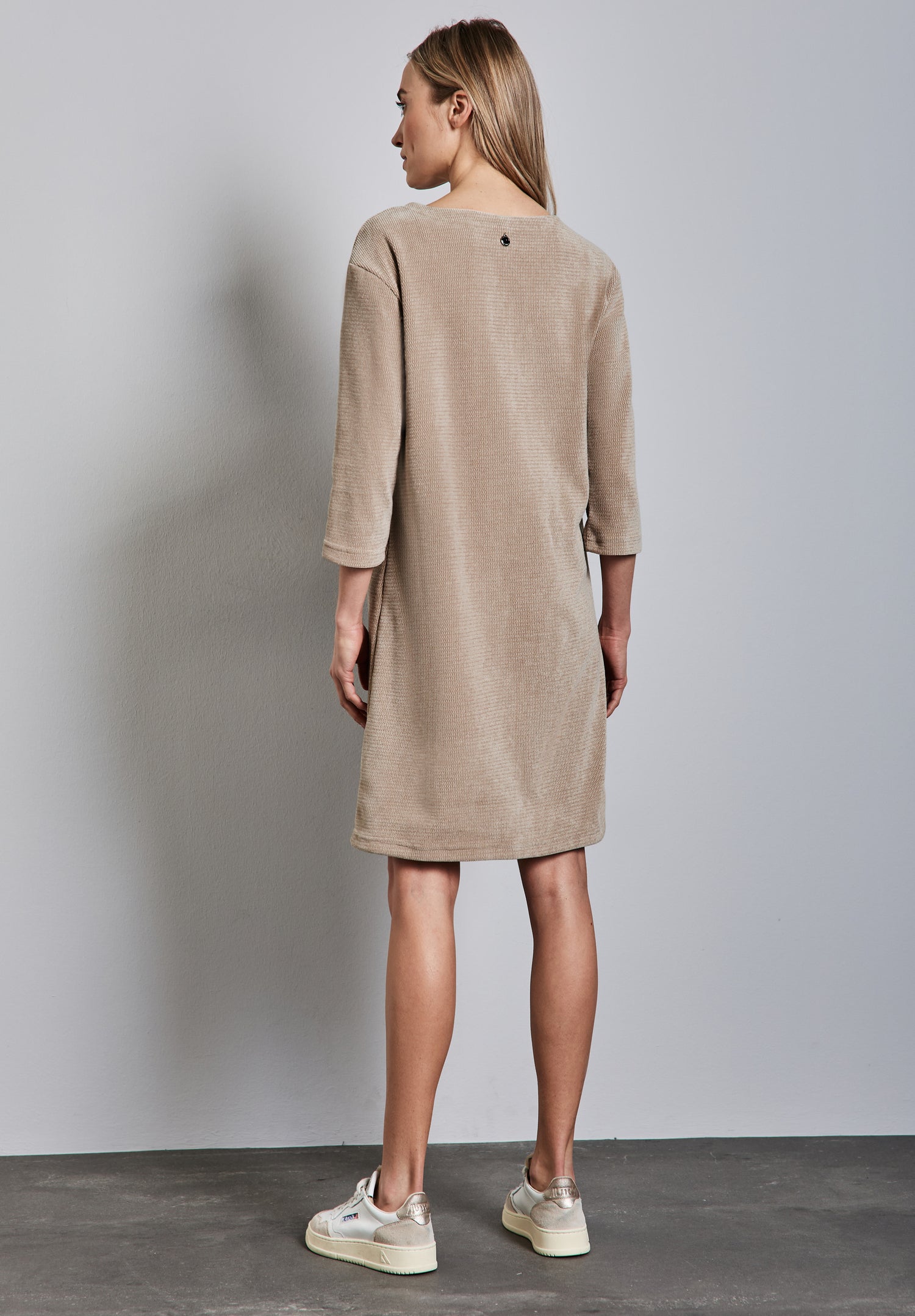 Street One Knielanges Kleid Damen Kuschelig