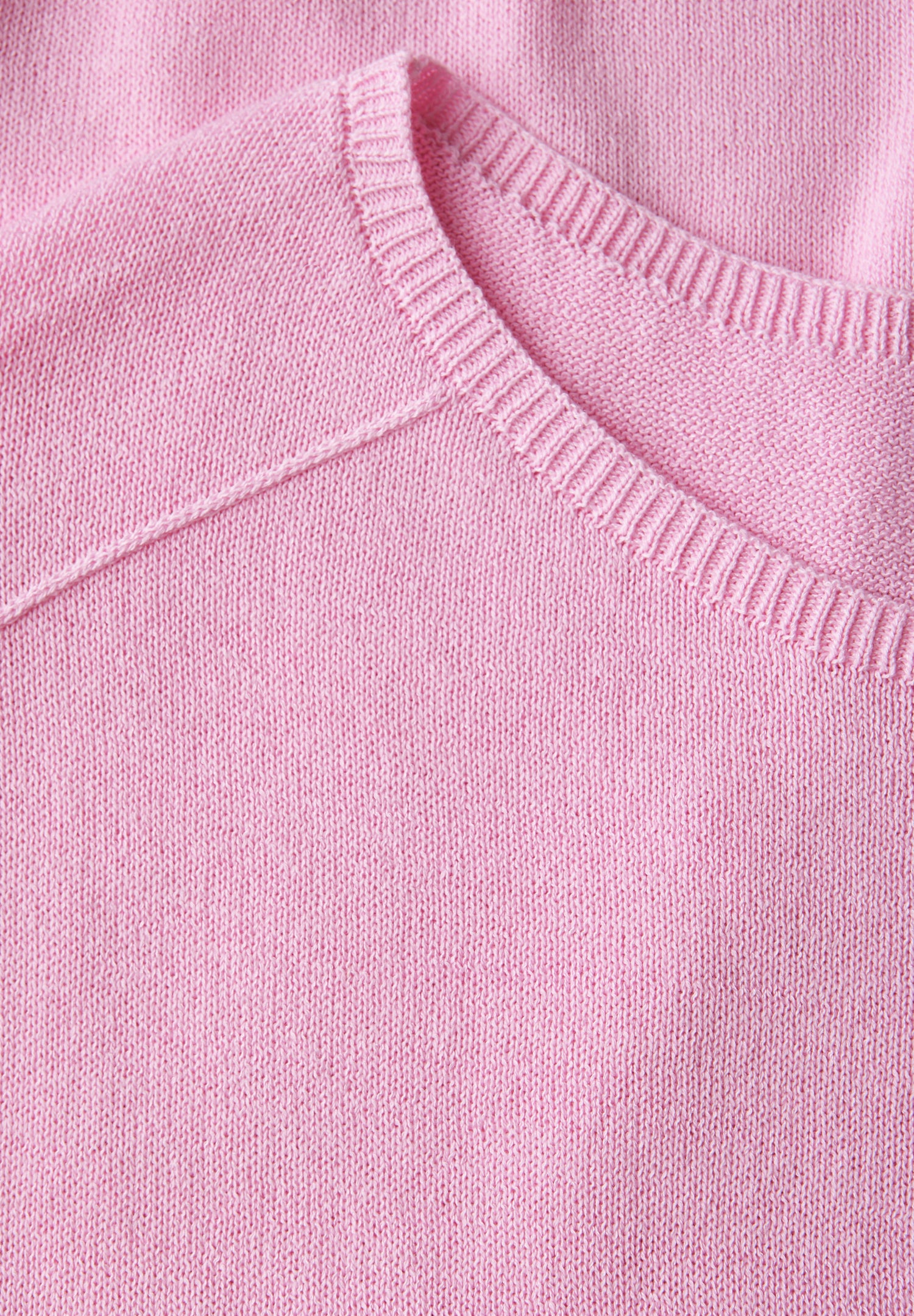 CECIL ärmelloser Pullover Damen Leinen-Look Blau