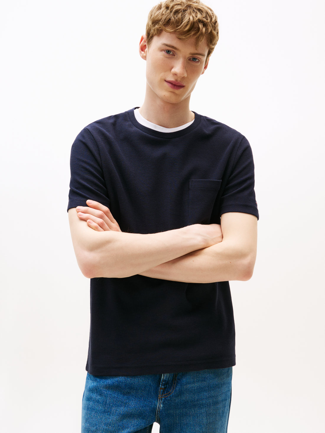 Theur Basic T-Shirt Herren Modal Baumwolle