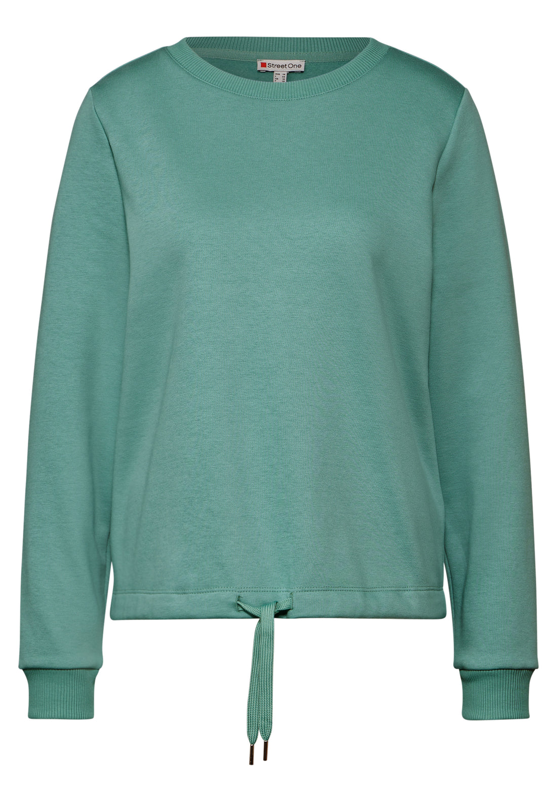 Street One Sweatshirt Damen Bequemer Baumwollmix Langarm