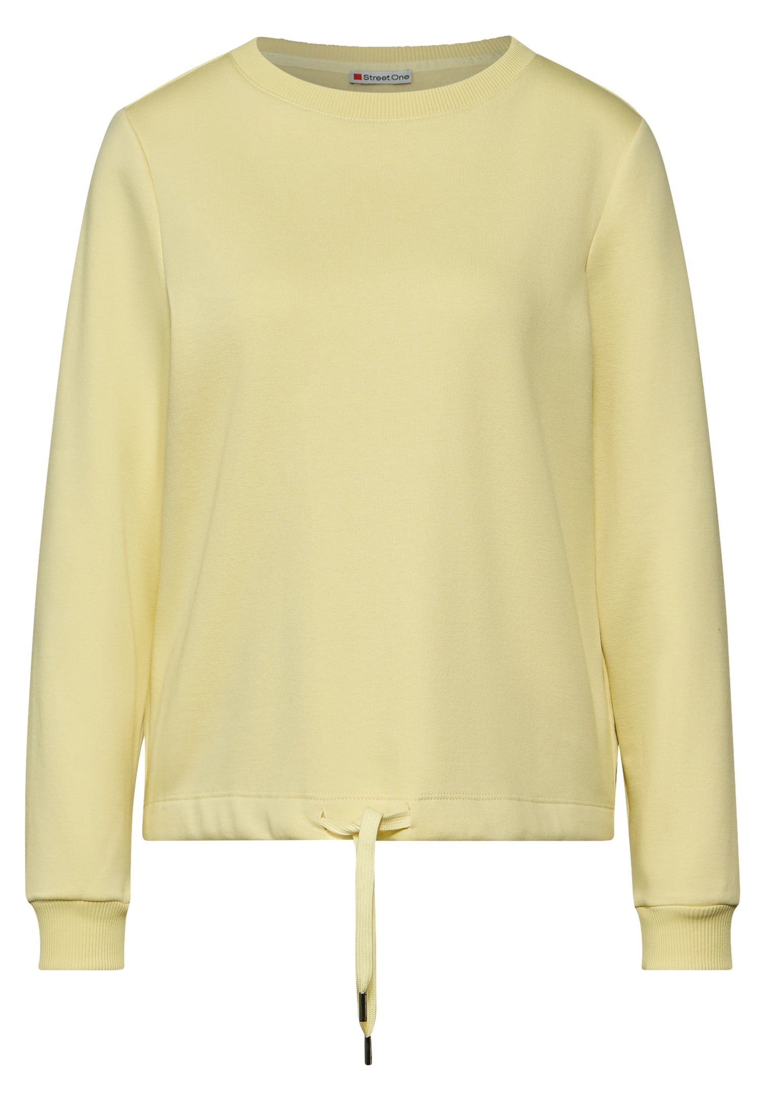 Street One Sweatshirt Damen Bequemer Baumwollmix Langarm