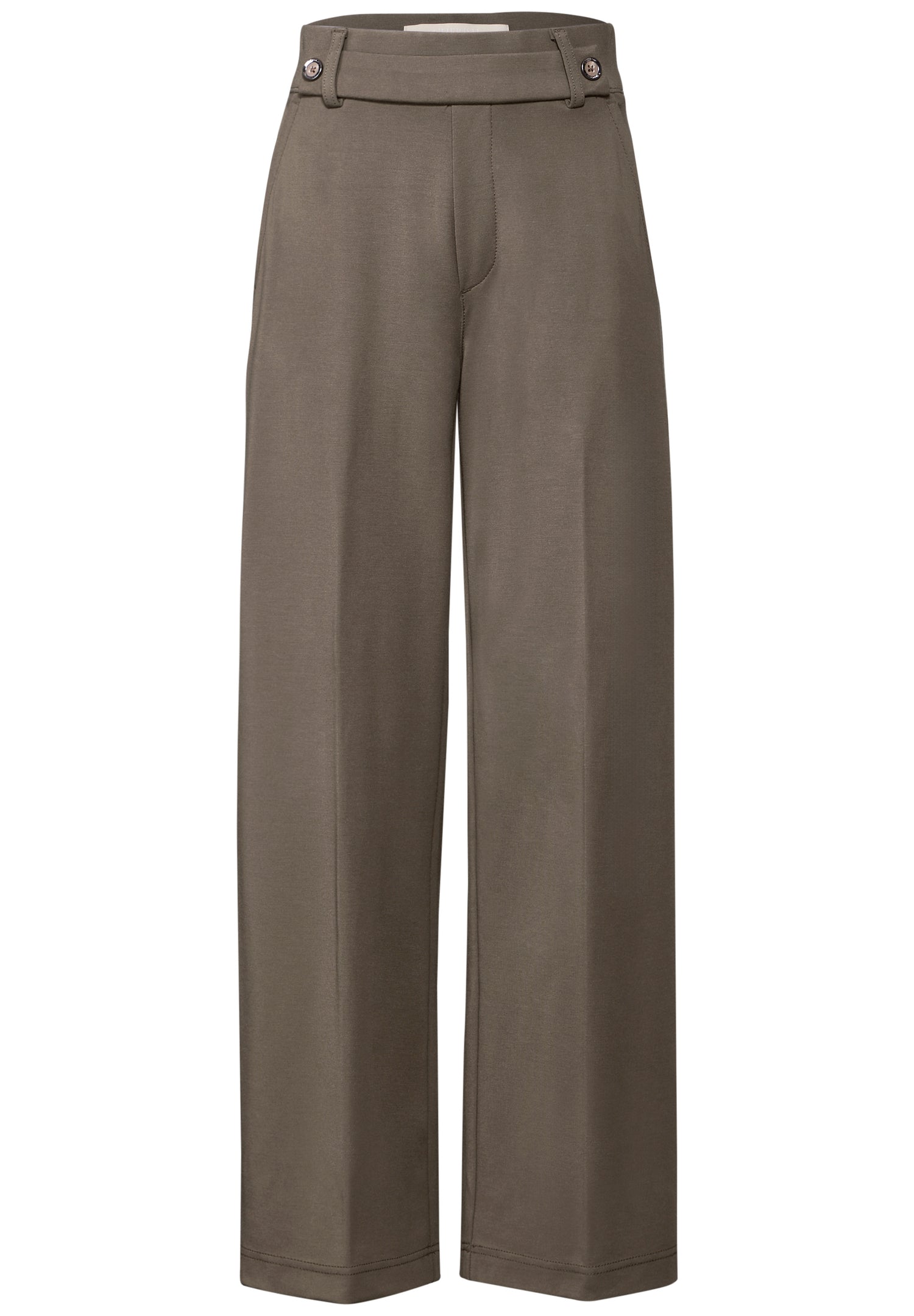 Street One Straight Leg Hose Damen High Waist Stretch Komfort