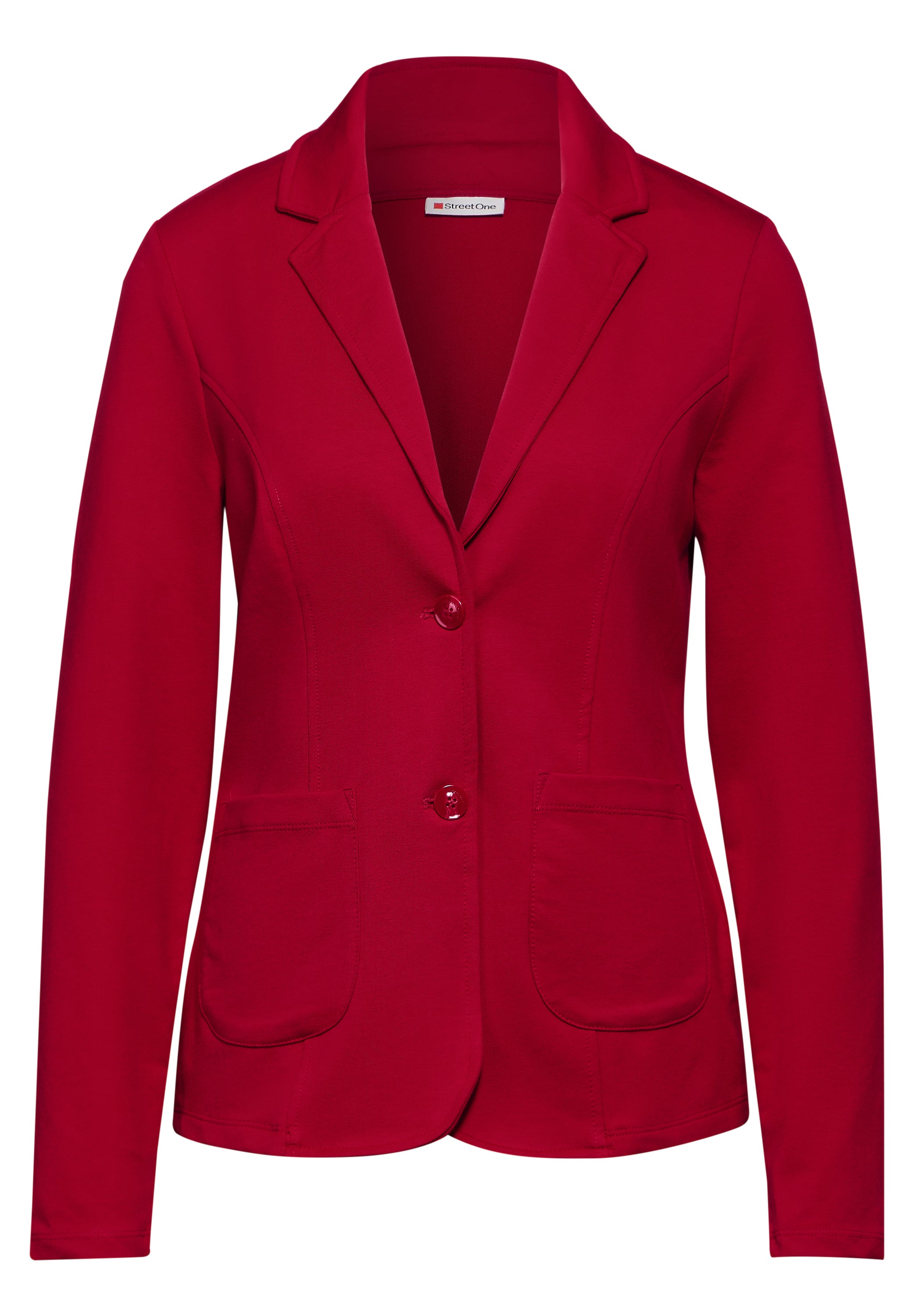 Street One Damen Basic Blazer Reverskragen