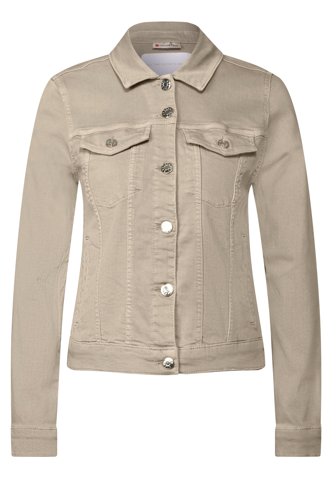 Street One Denim Jacke Damen stylische Layering Jeansjacke