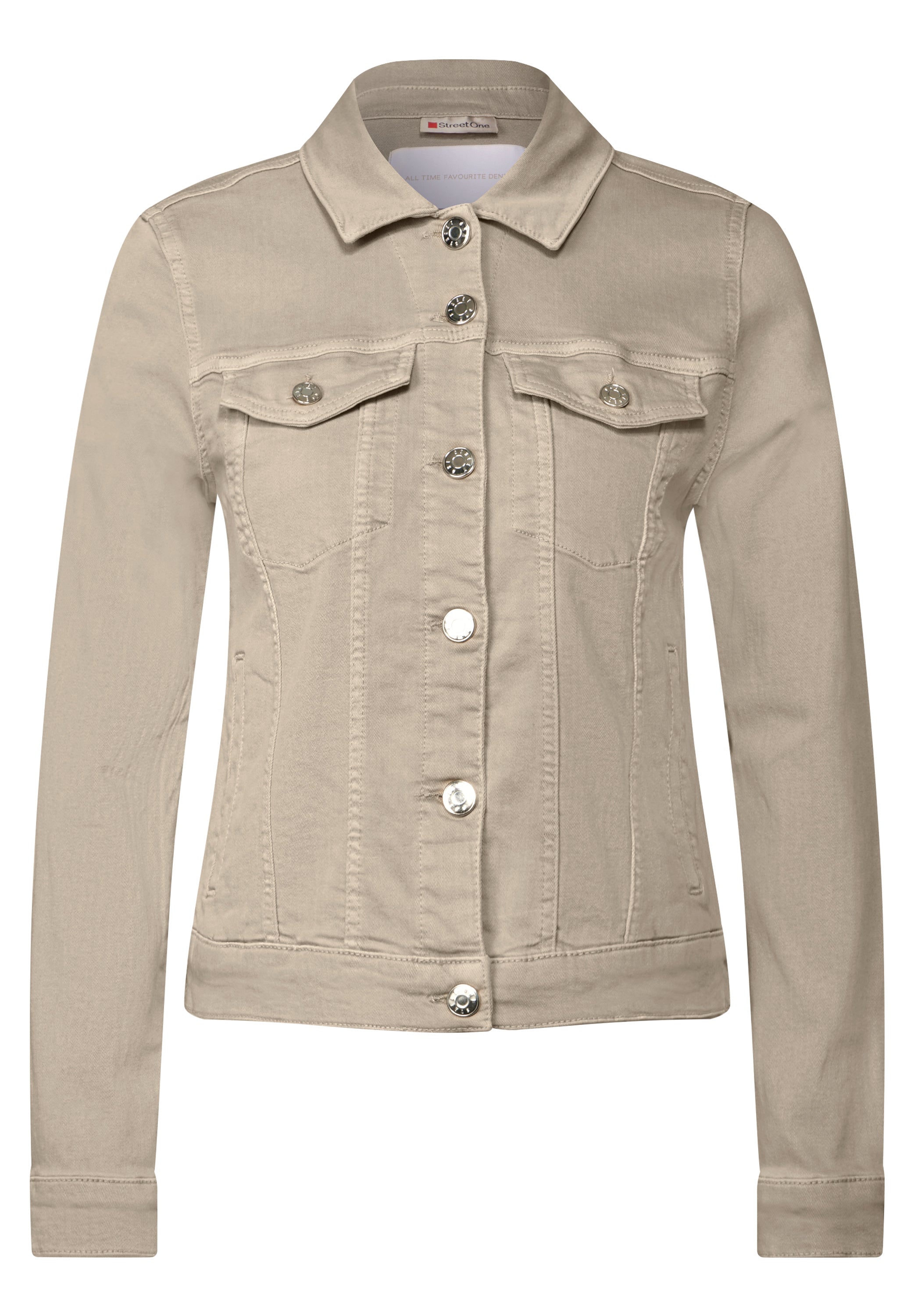 Street One Denim Jacke Damen stylische Layering Jeansjacke