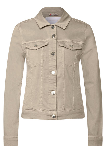 Street One Denim Jacke Damen stylische Layering Jeansjacke