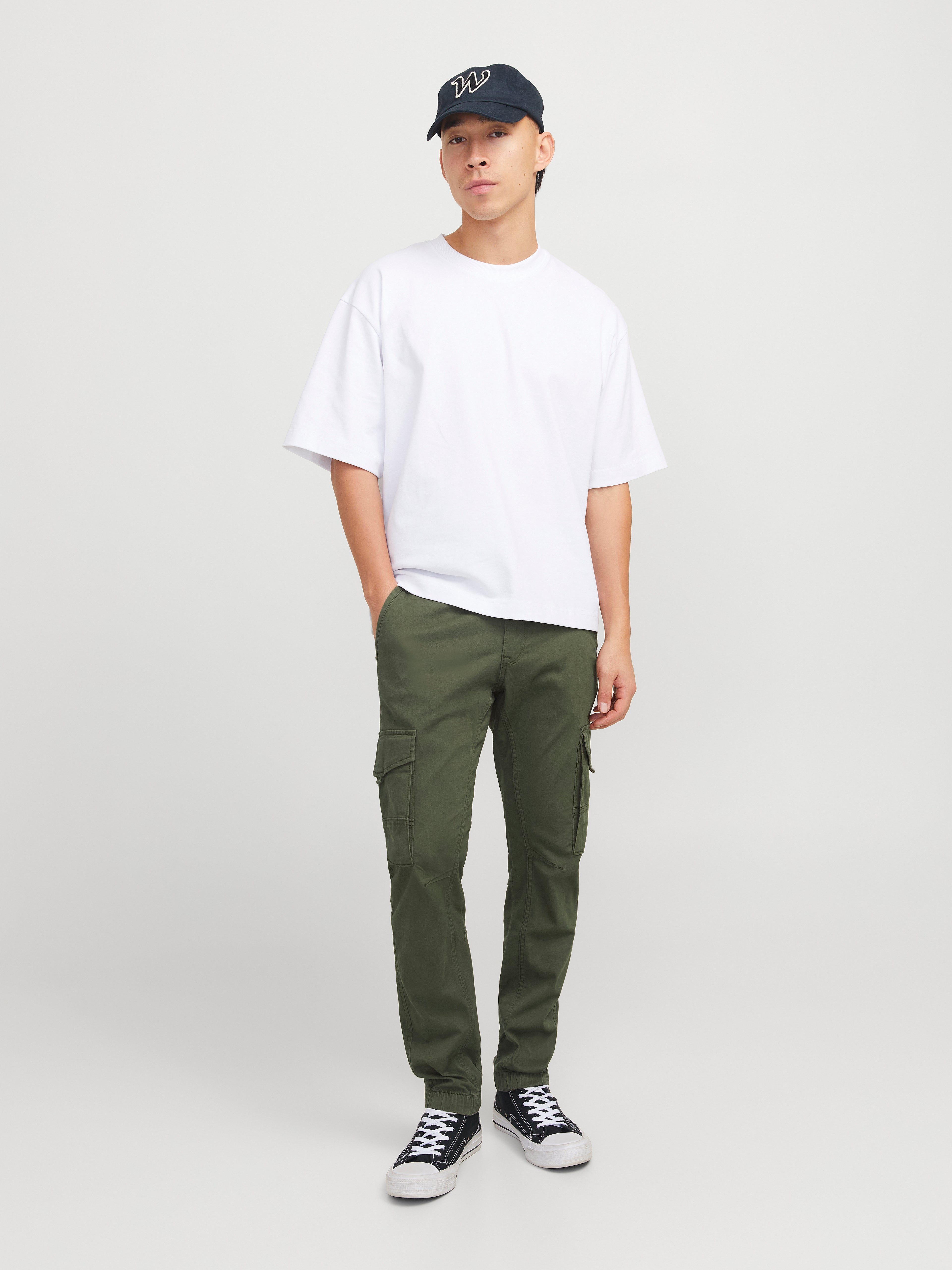 Bestseller Cargo-Hose Damen Komfort Fit Elasthan