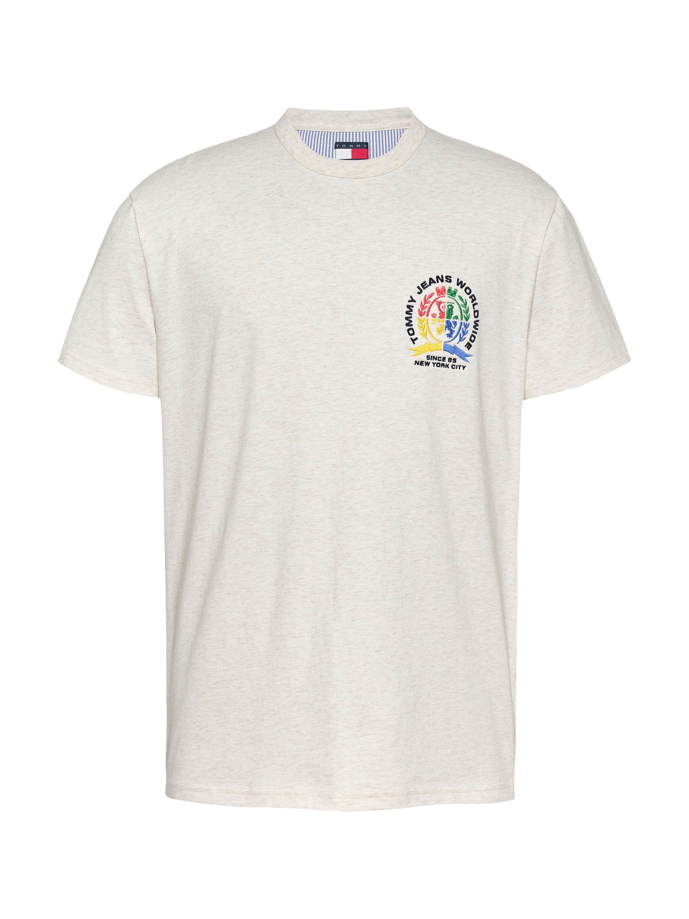 Theur Basic T-Shirt Herren Beige