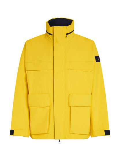Theur Nylon Windbreaker Jacke Herren Gelb