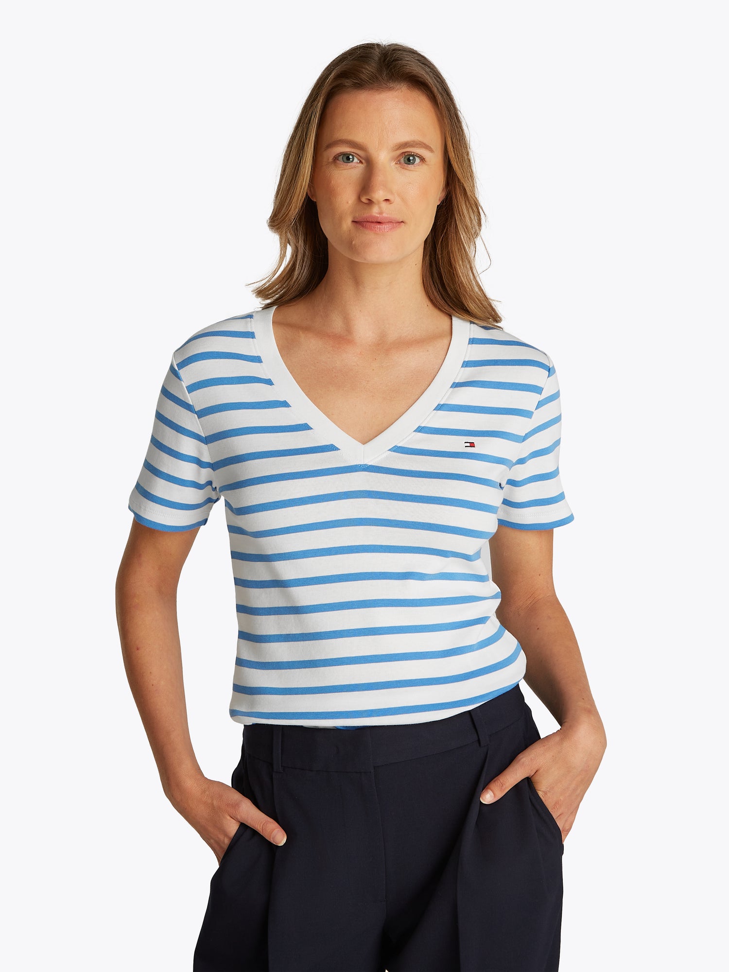 T Shirt Tops DOB - TOMMY HILFIGER EUROPE B.V. - WW0WW40584
