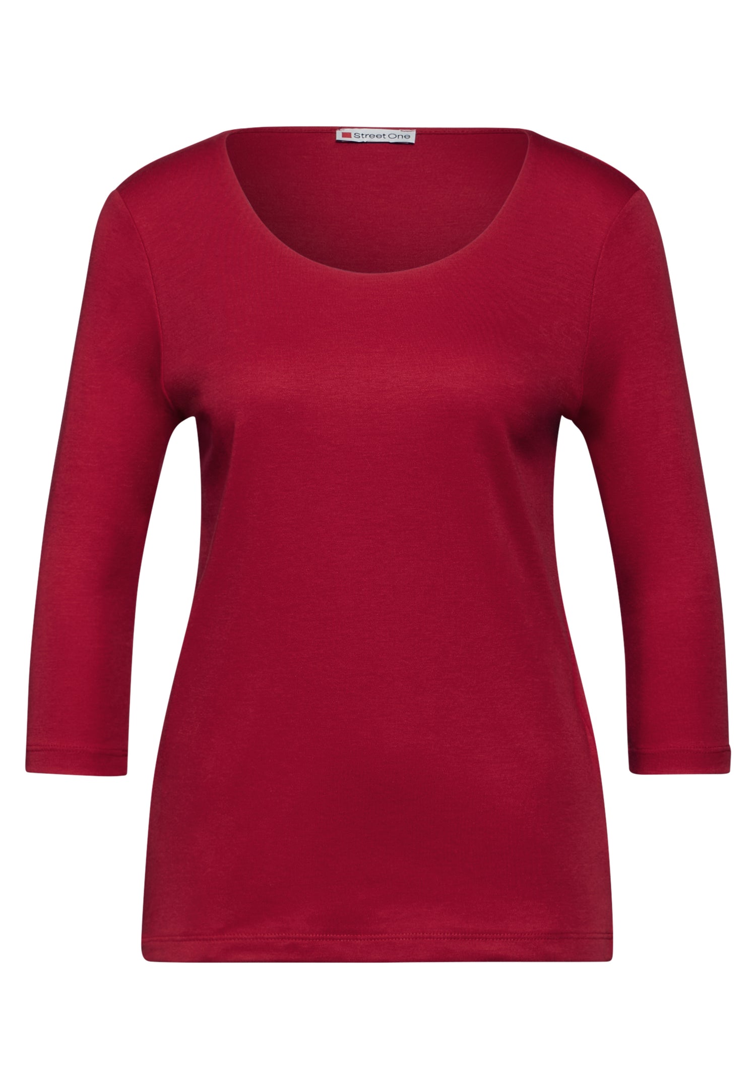 Street One Damenshirt Pania 3/4 Arm Gedoppelte Front