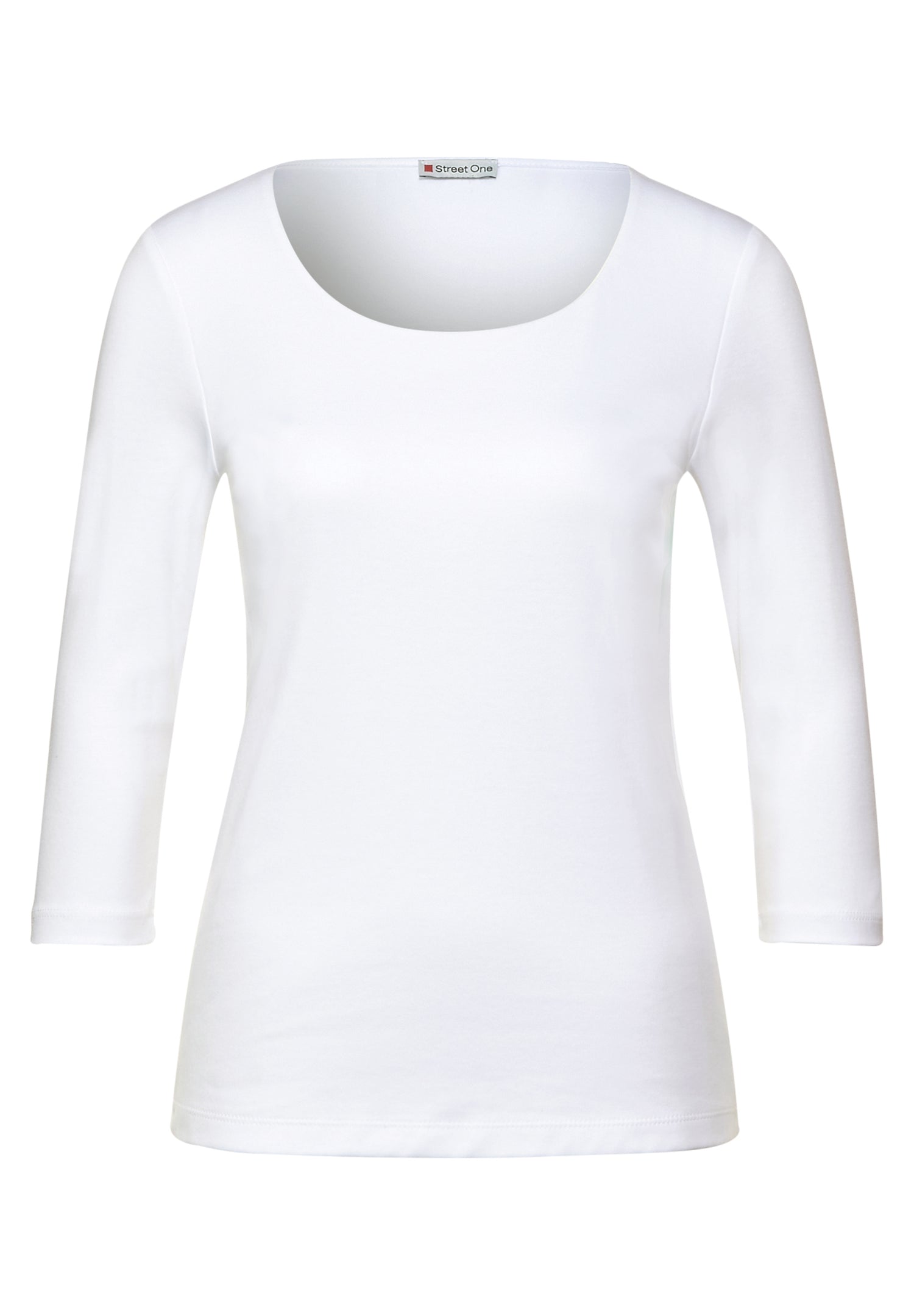 Street One Damenshirt Pania 3/4 Arm Gedoppelte Front